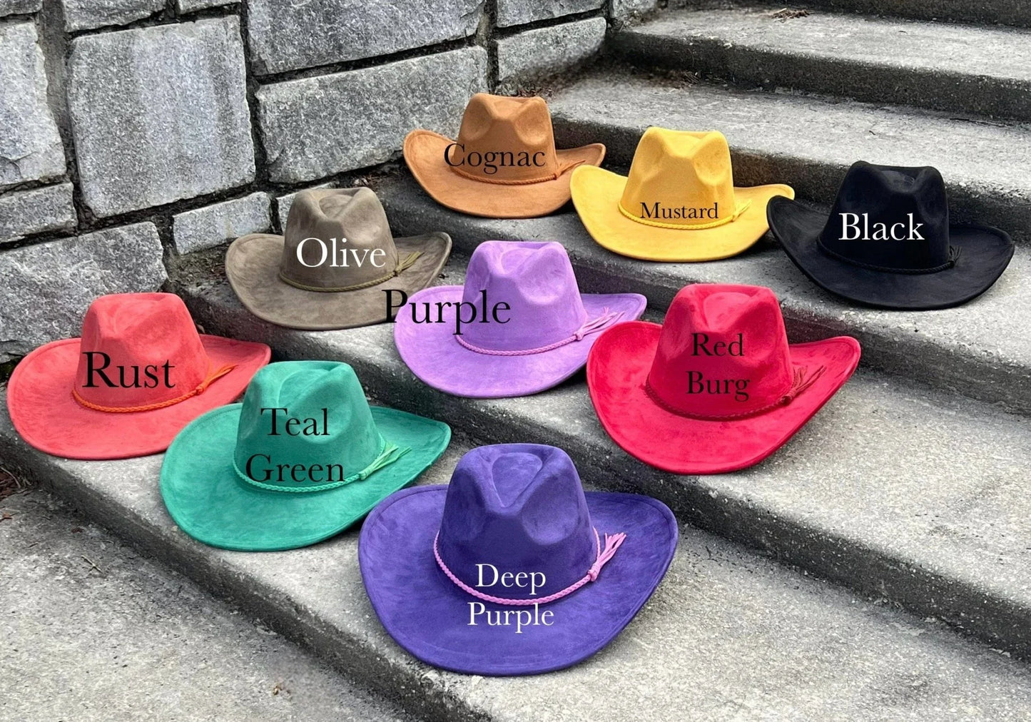 Flare premium Suede Cowboy Hat